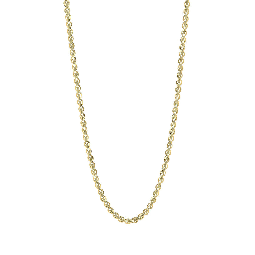 Elements Gold Stampato Link Chain Necklace