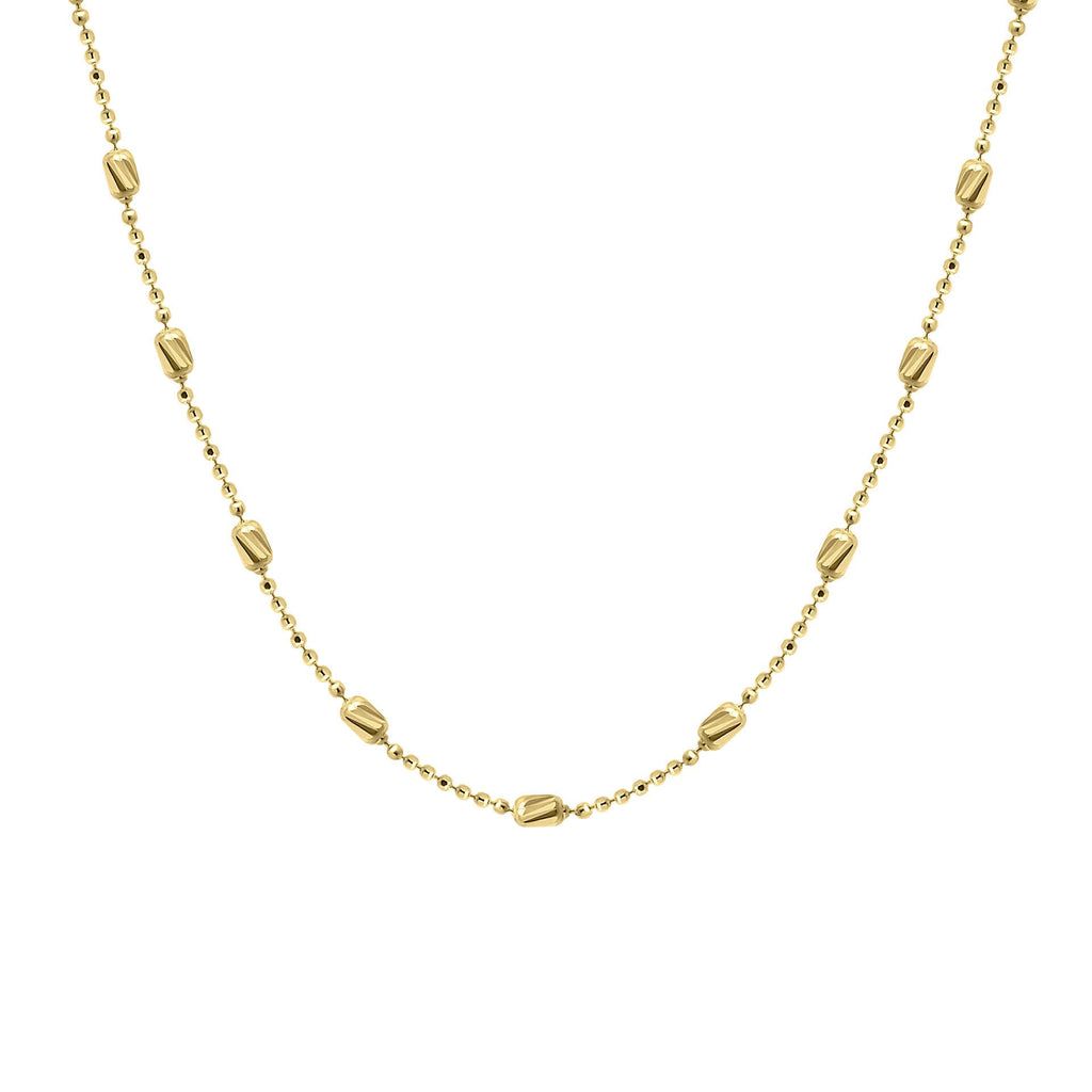 Elements Gold Diamond Cut Gliederkette
