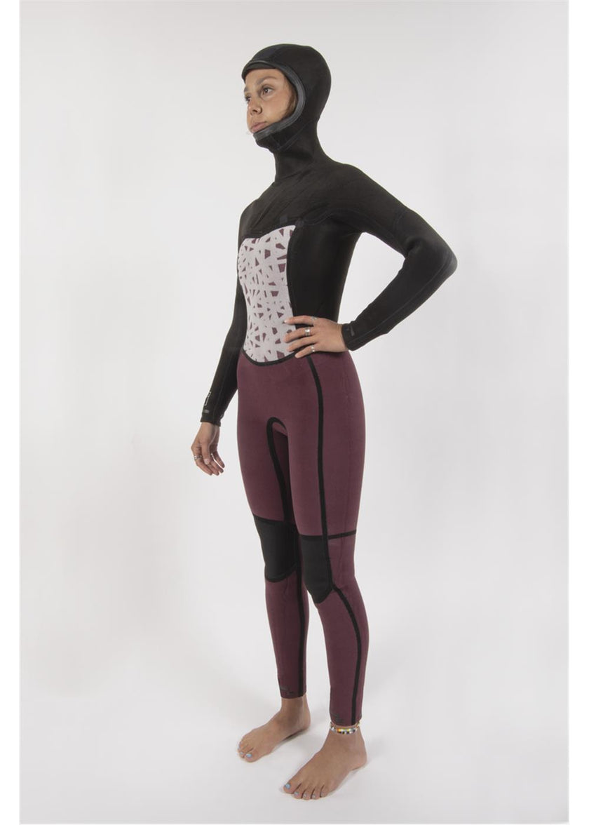 Sisstrevolution 7 Seas 5/4 Hooded Chest Zip Neoprenanzug