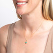 Elements Gold Opal Doublet Teardrop Pendant