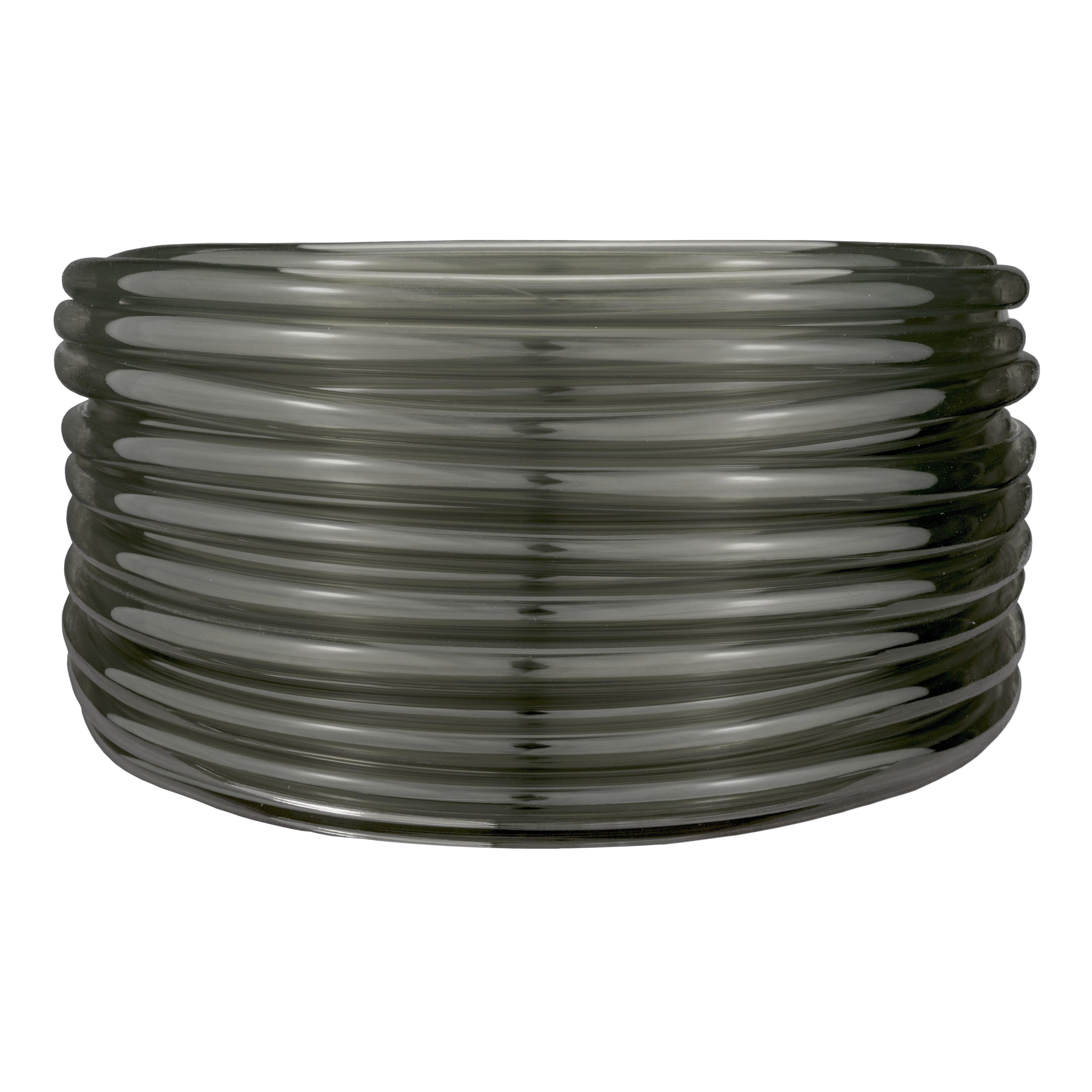 Grey Semi-Transparent PVC Pipe 12mm*15mm