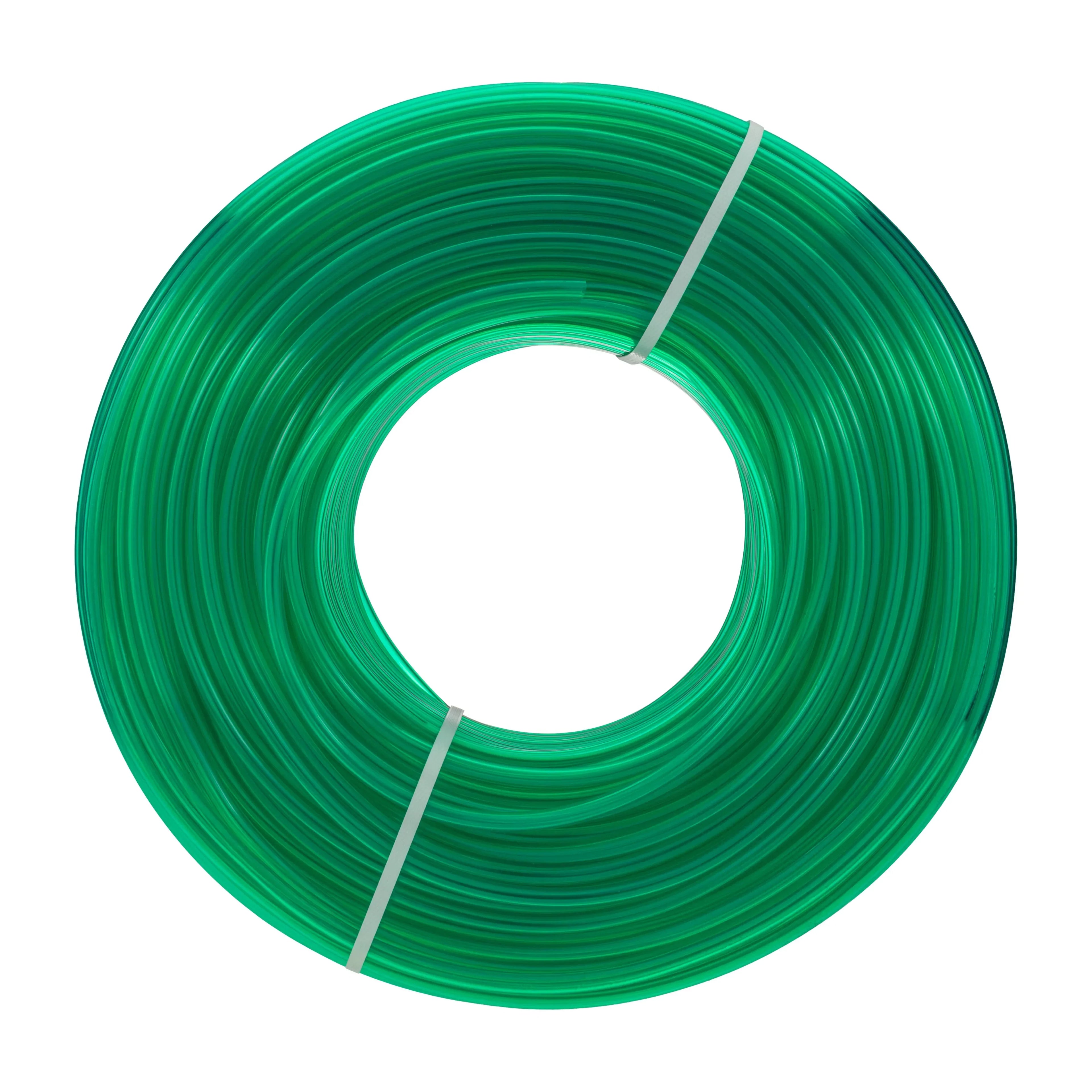 Green Semi-Transparent PVC Pipe 12mm*15mm