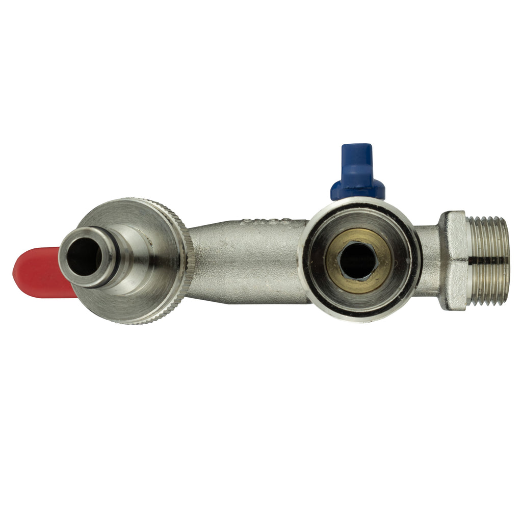 Double Garden Tap 1/2" BSPM Inlet Bradas
