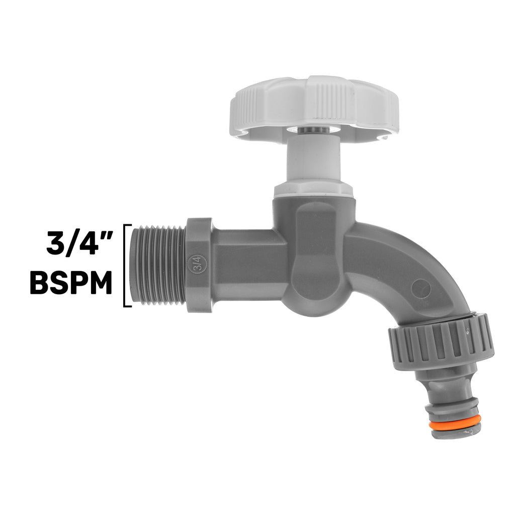 3/4" BSPM Plastic Tap WL