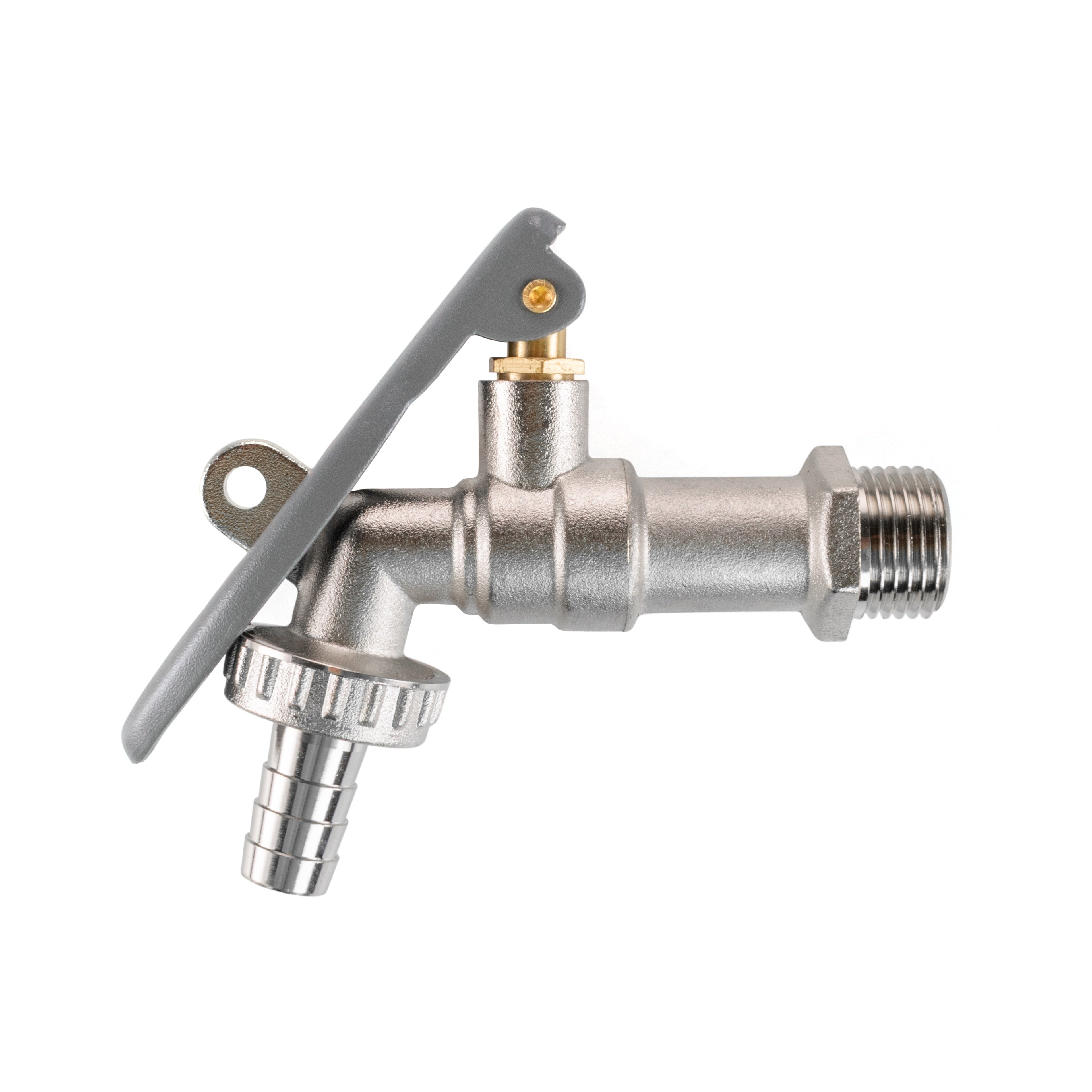 Water Butt Kit 1/2" with Lever Tap Hose Barb and Lever Lock