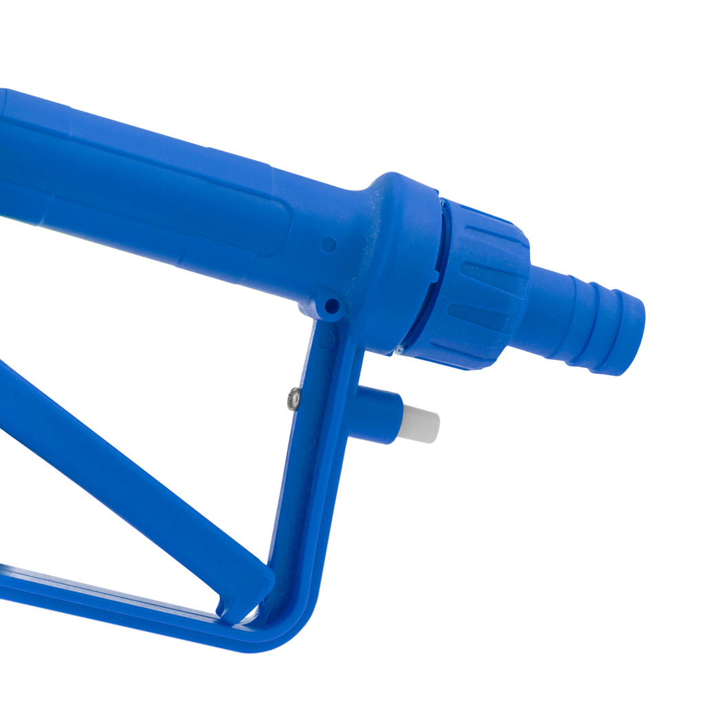 Fuel Gun Blue 3/4" Barb Inlet - Metal Outlet