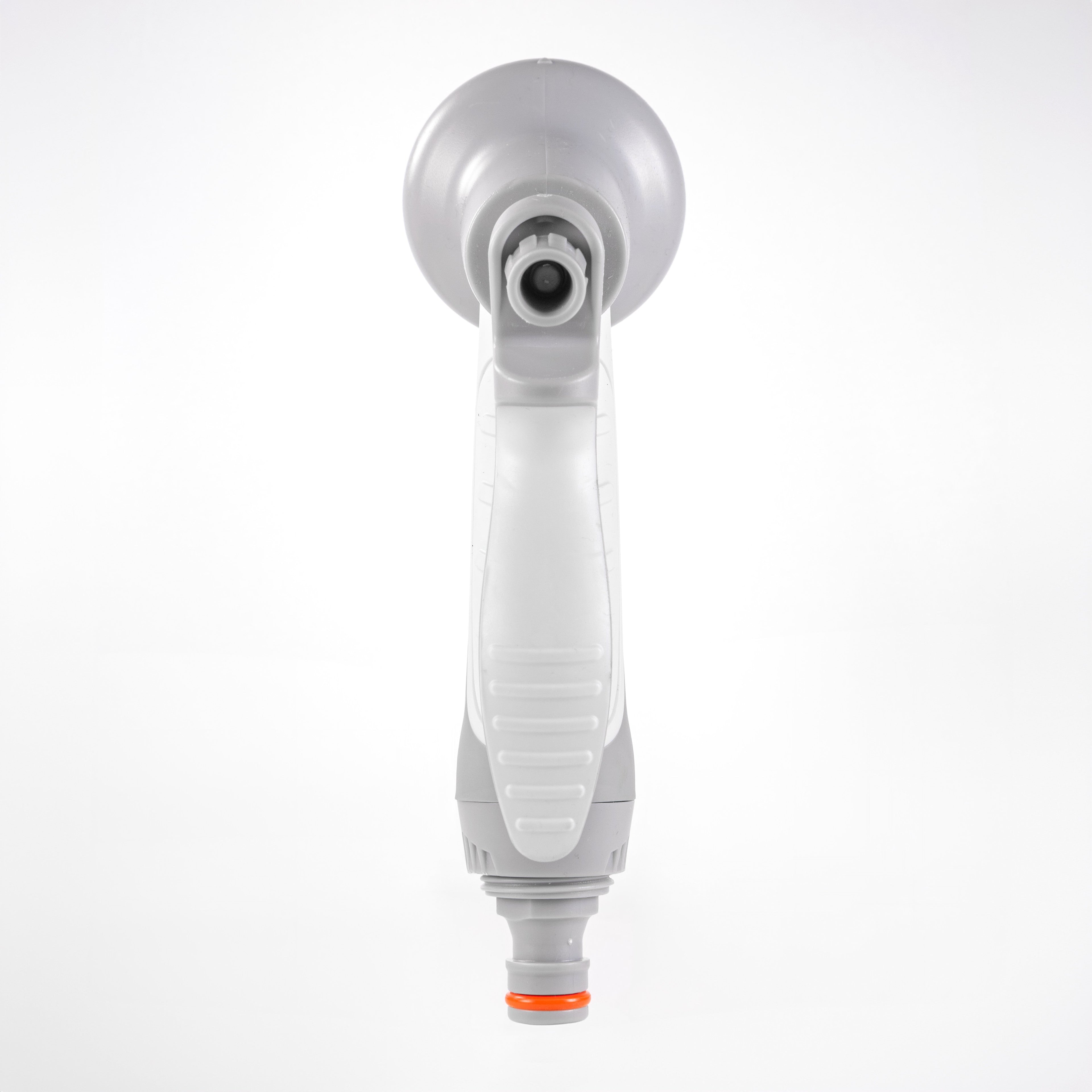 Hose Gun Water Sprayer Multi Pattern Adjustable, Gray/White
