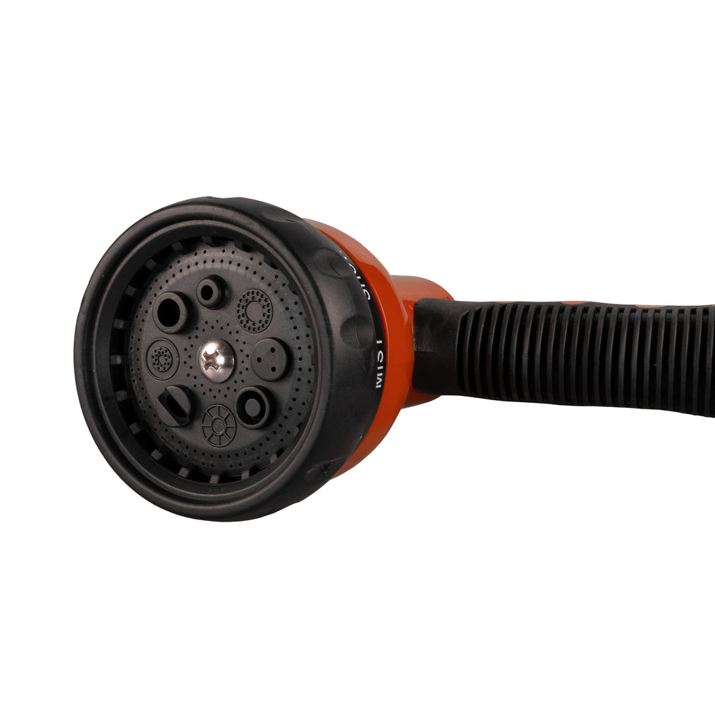 Hose Gun Water Sprayer 8-Pattern Adjustable, Cost Wise Orange