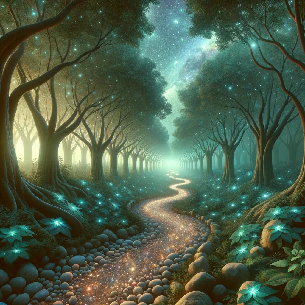 Galactic Trail Canvas