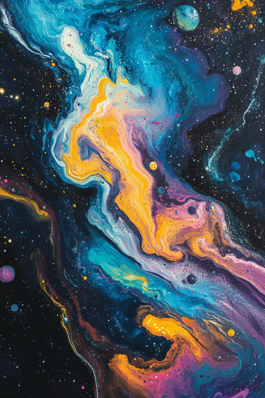 Galactic Wonders Canvas