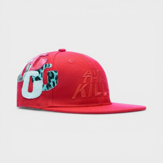 Cappellino con patch ATK G rosso