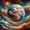 Gas Planet Canvas
