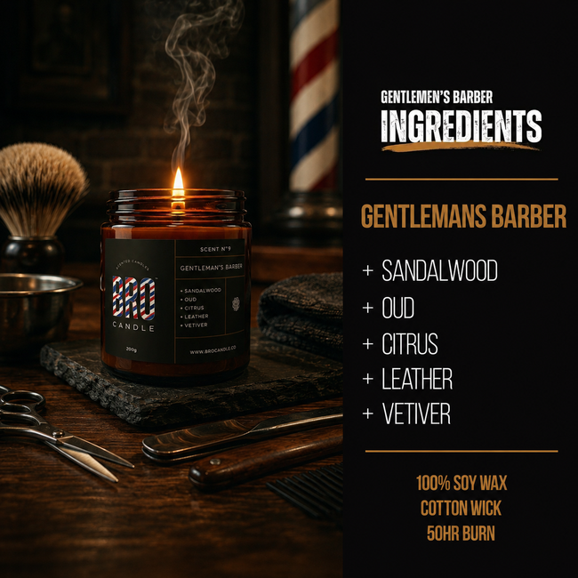 De Gentleman's Barber Kaars