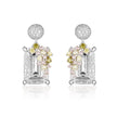 SUMMER SORBET BUBBLEGUM BLOSSOM MULTI COLOURED EARRINGS SILVER