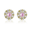 SUMMER SORBET BERRY BLOOM MULTI COLOURED EARRINGS SILVER