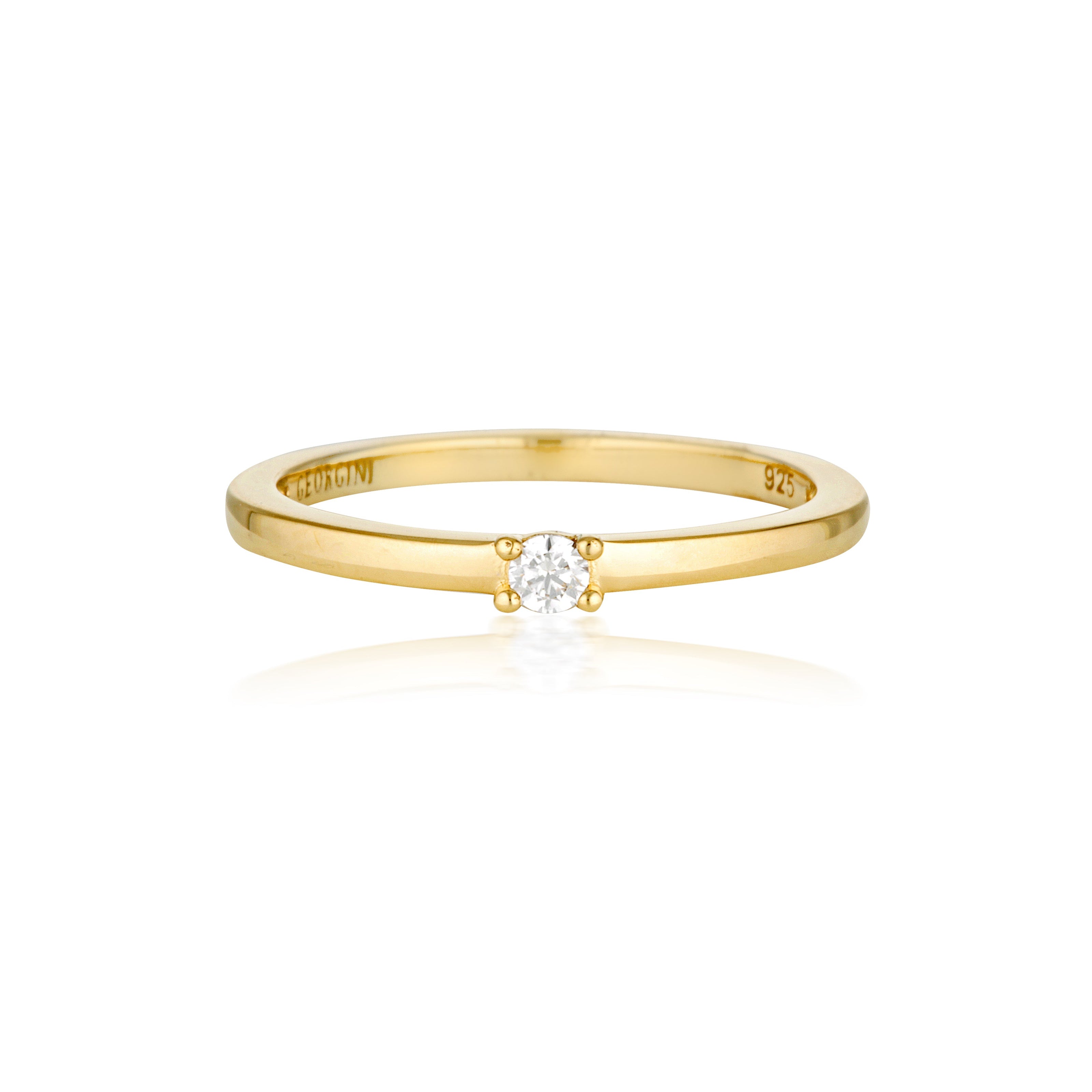 SUMMER SORBET MINI MARHSMALLOW RING GOLD