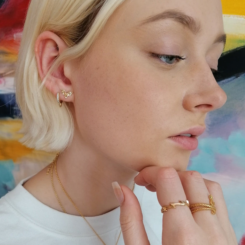Bat Stud Earrings