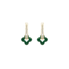 Golden Clover Earrings
