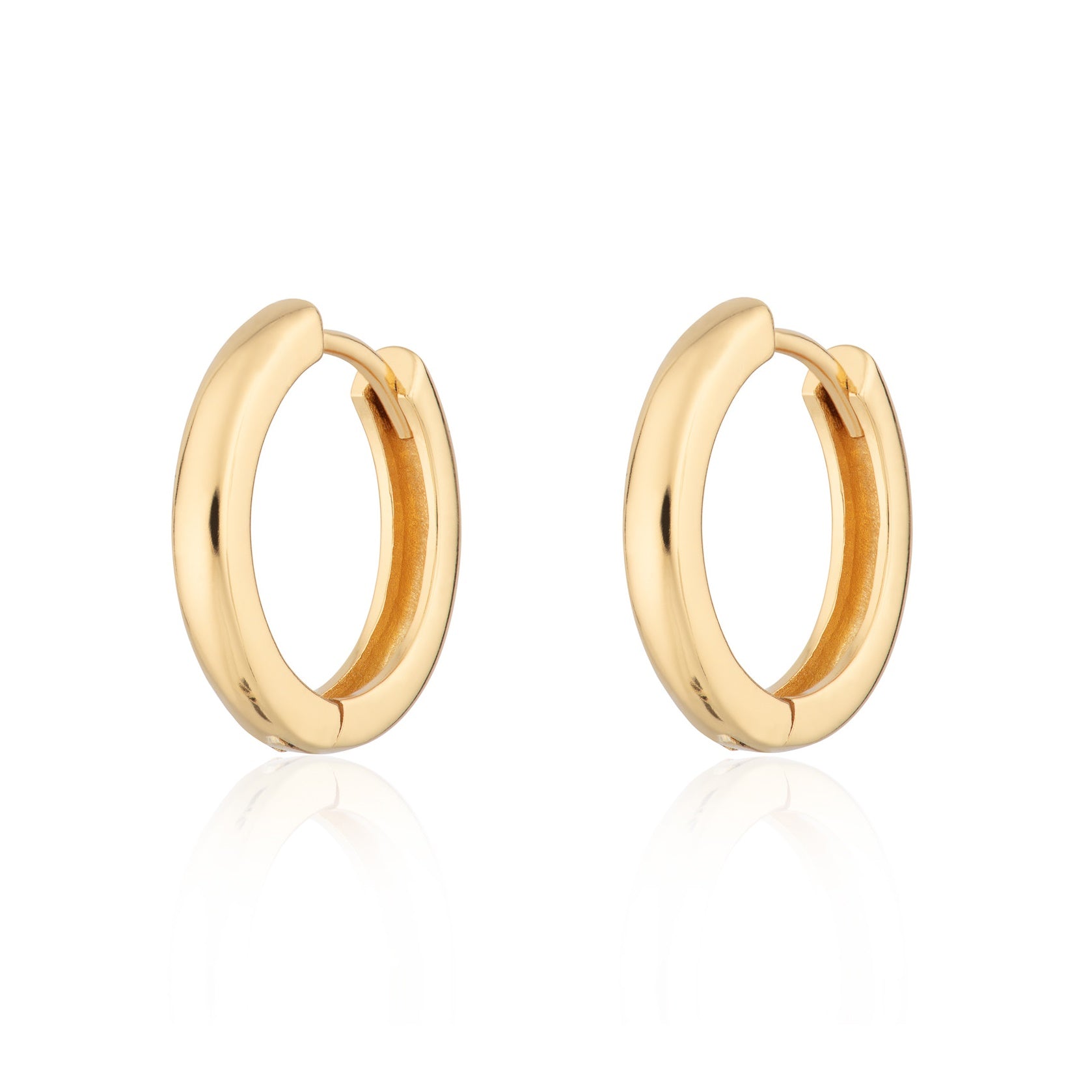 Large Huggie Earrings