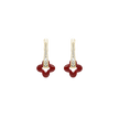 Golden Clover Earrings
