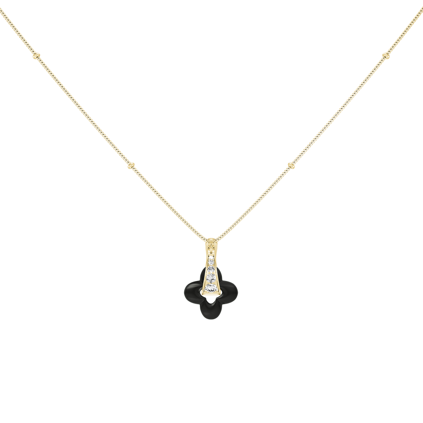 Golden Clover Necklace