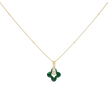 Golden Clover Necklace