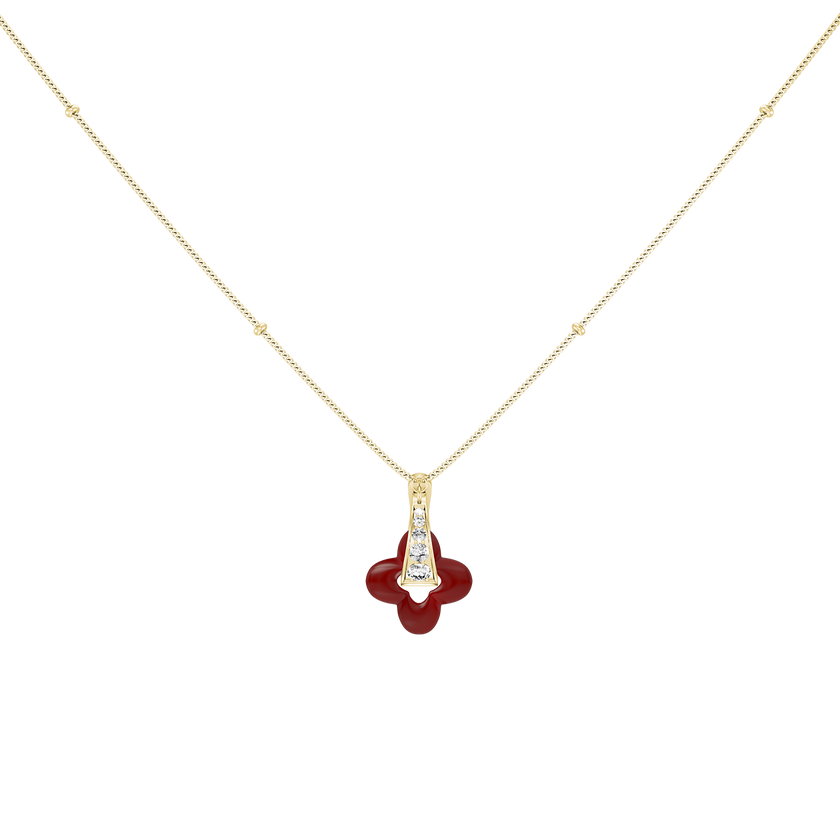 Golden Clover Necklace