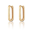 Oval Hoop Earrings