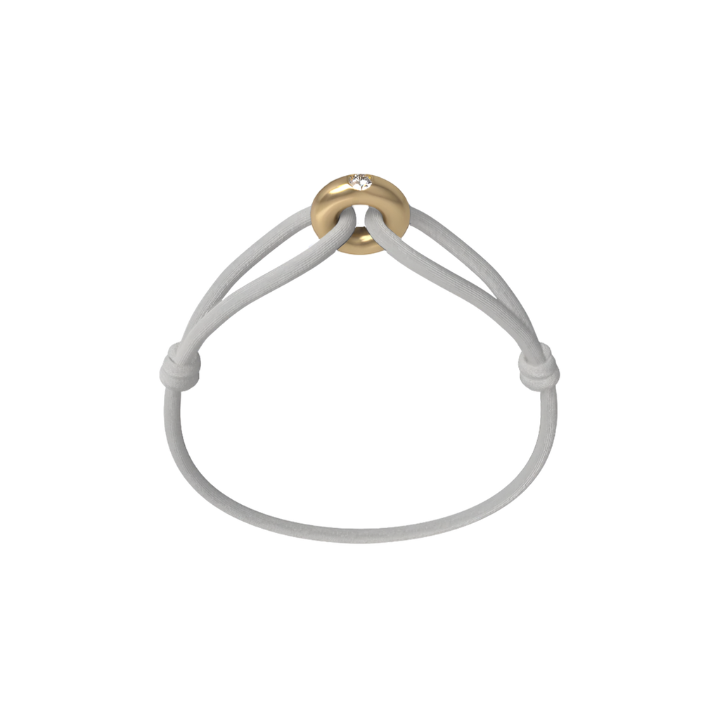 Golden Soho Diamond Cord Bracelet