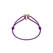Golden Heart Kordelarmband