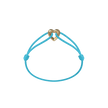 Golden Heart Kordelarmband