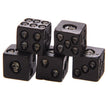 Gothic Gifts Black Skull Dice - Pack of 5