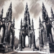 Edinburgh Gothic Elegance Canvas