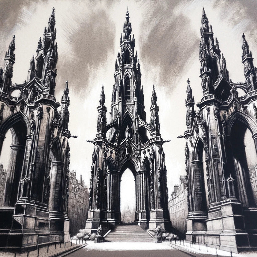 Edinburgh Gothic Elegance Canvas