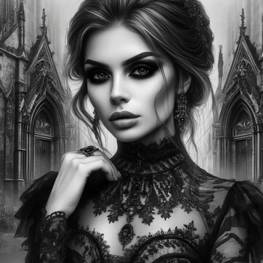Gothic Grace Canvas