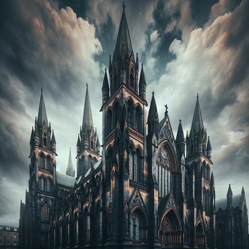 Gothic Grace Glasgow Cotton Cushion