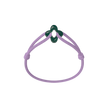 Green Clover Cord Bracelet