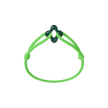 Green Clover Cord Bracelet