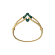 Green Clover Cord Bracelet