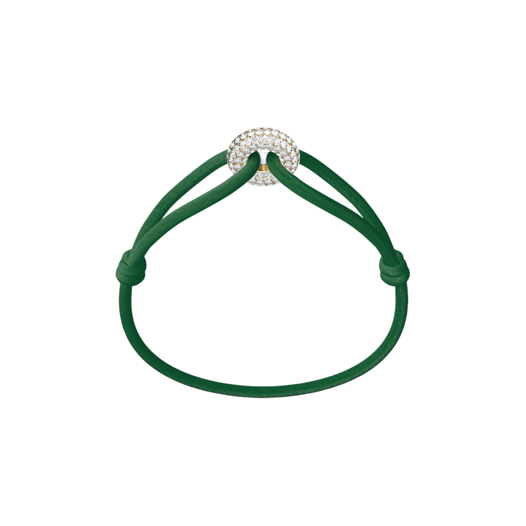 Golden Soho Pavé Cord Bracelet
