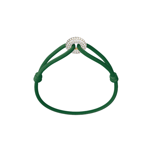 Golden Soho Pavé Cord Bracelet