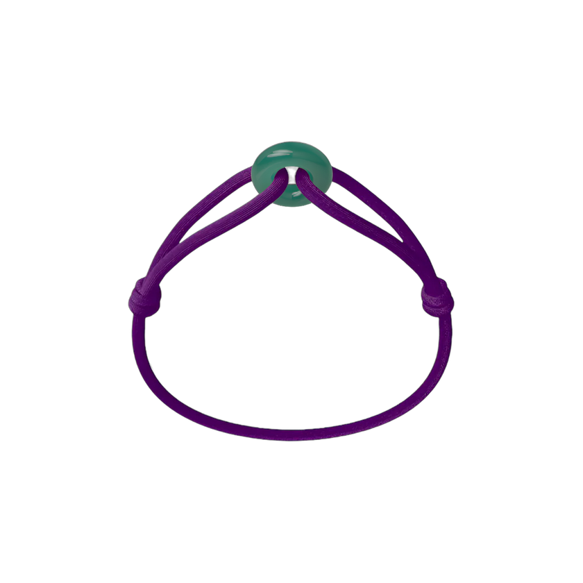 Green Soho Cord Bracelet