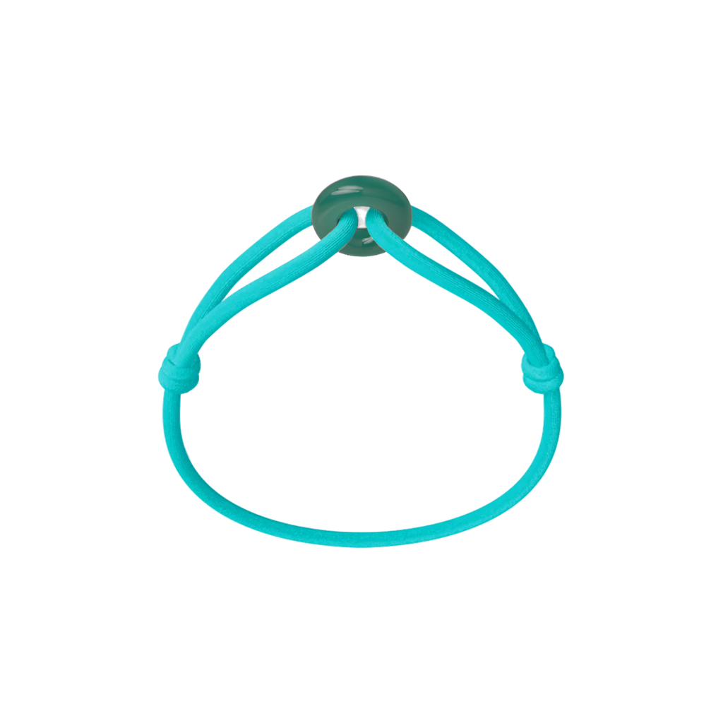 Green Soho Cord Bracelet