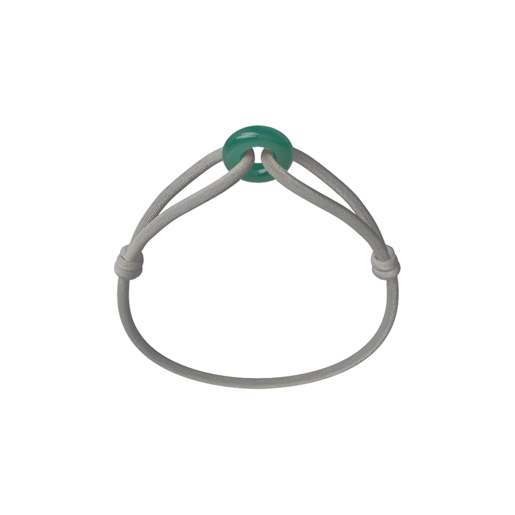 Green Soho Cord Bracelet