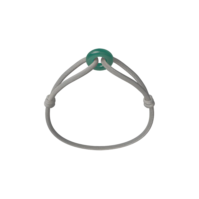 Green Soho Cord Bracelet