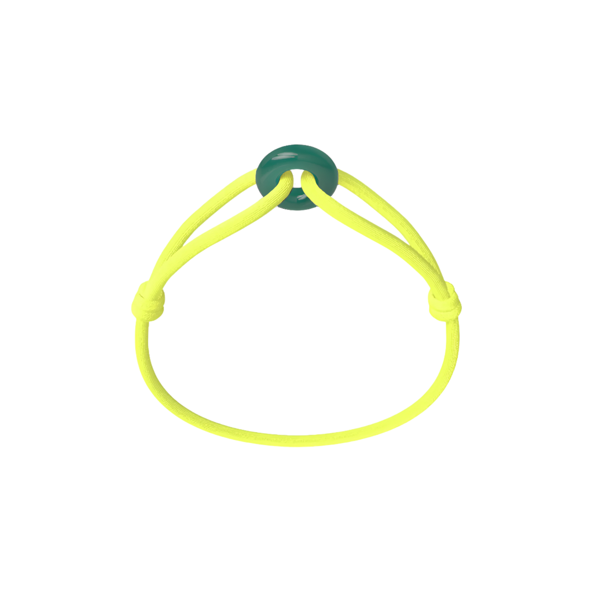 Green Soho Cord Bracelet