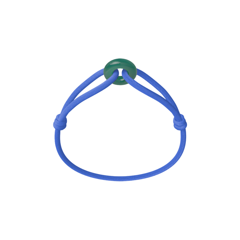 Green Soho Cord Bracelet
