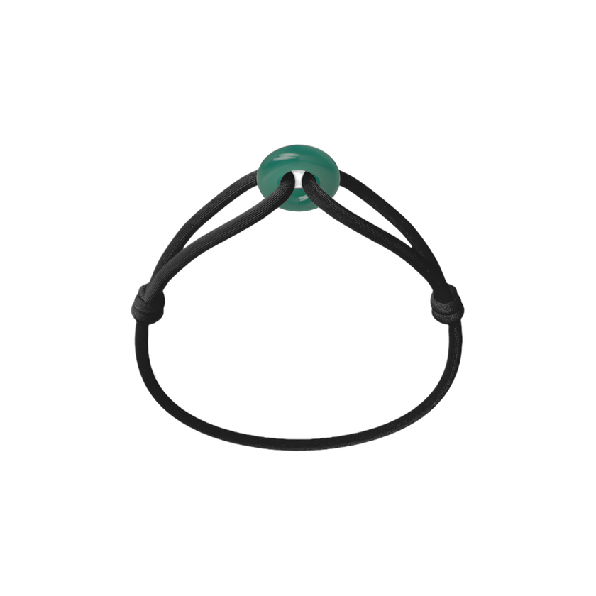 Green Soho Cord Bracelet