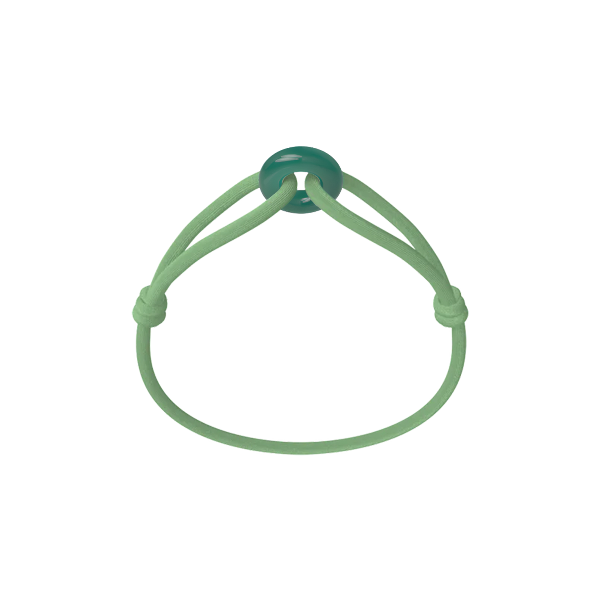 Green Soho Cord Bracelet