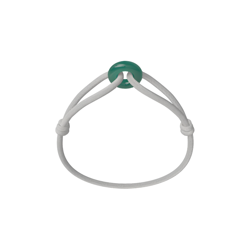 Green Soho Cord Bracelet